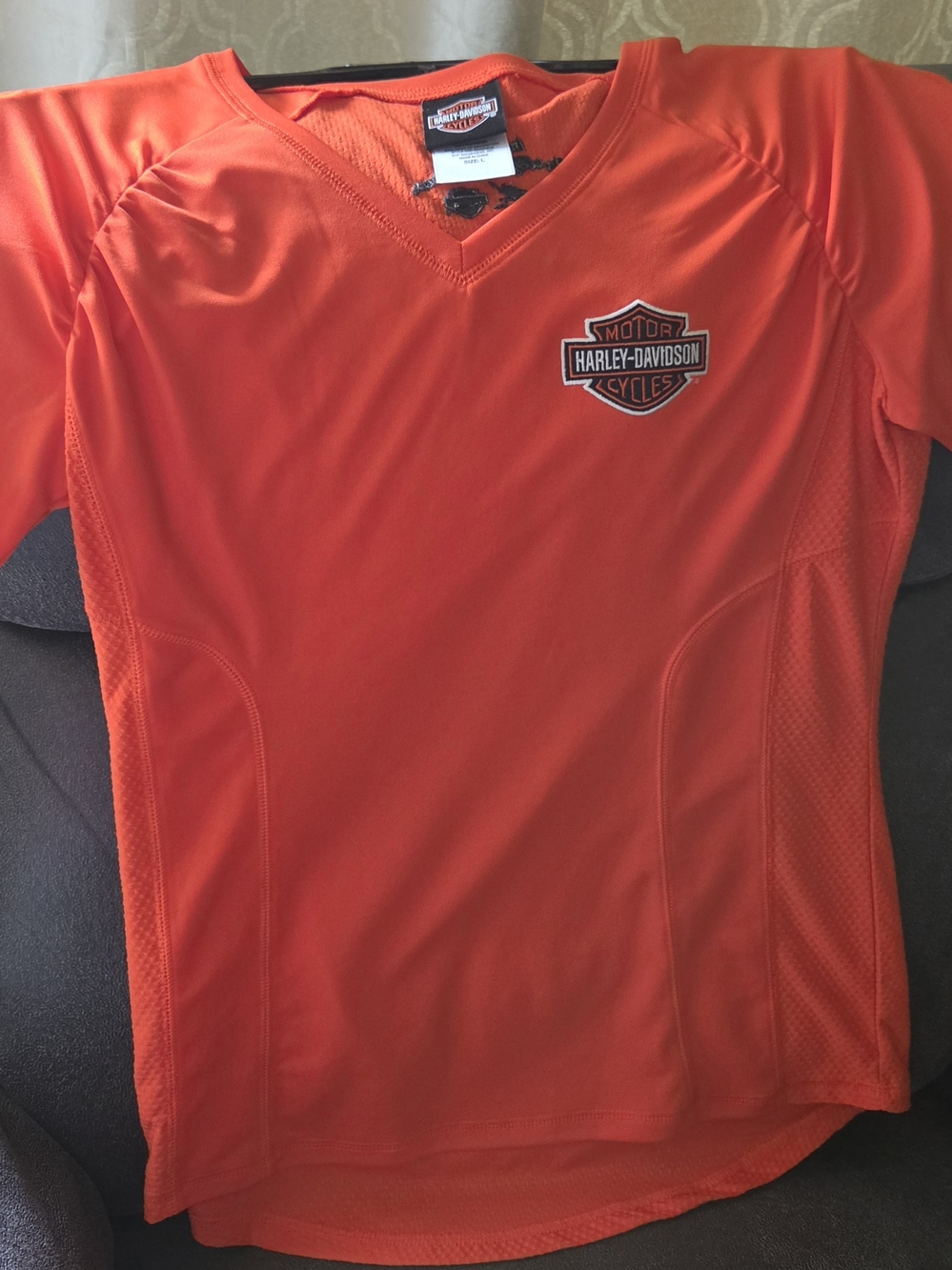 Harley-Davidson Orange Performance Tee